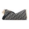 Club Detachable and Adjustable Shoulder Strap Presbyopia Printed All Over Oblique Printed Embroidery Armpit Bag Hand Shoulder Bag Women's Blue