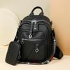 Women's Retro Backpack Multi-Functional Shoulder Bag Student Schoolbag