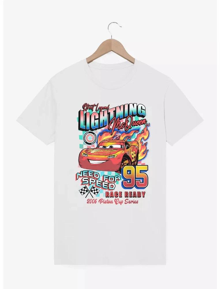 Cars Lightning McQueen Need For SpeeT Shirt Size S 4XL Gift For Friends S