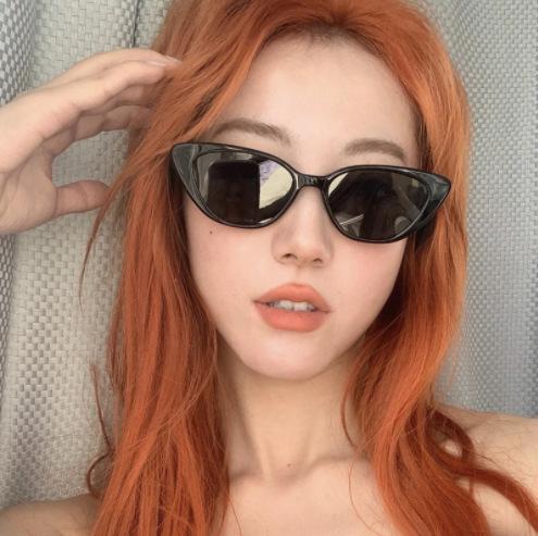 High-Quality Temperament Cat Eye Sunglasses Female Retro Style Senior Sense Sunglasses Sun Protection UV 400 Ocean Lenses Summer Eyewear