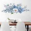 Living Room Wall Sticker Moistureproof Mural Peony