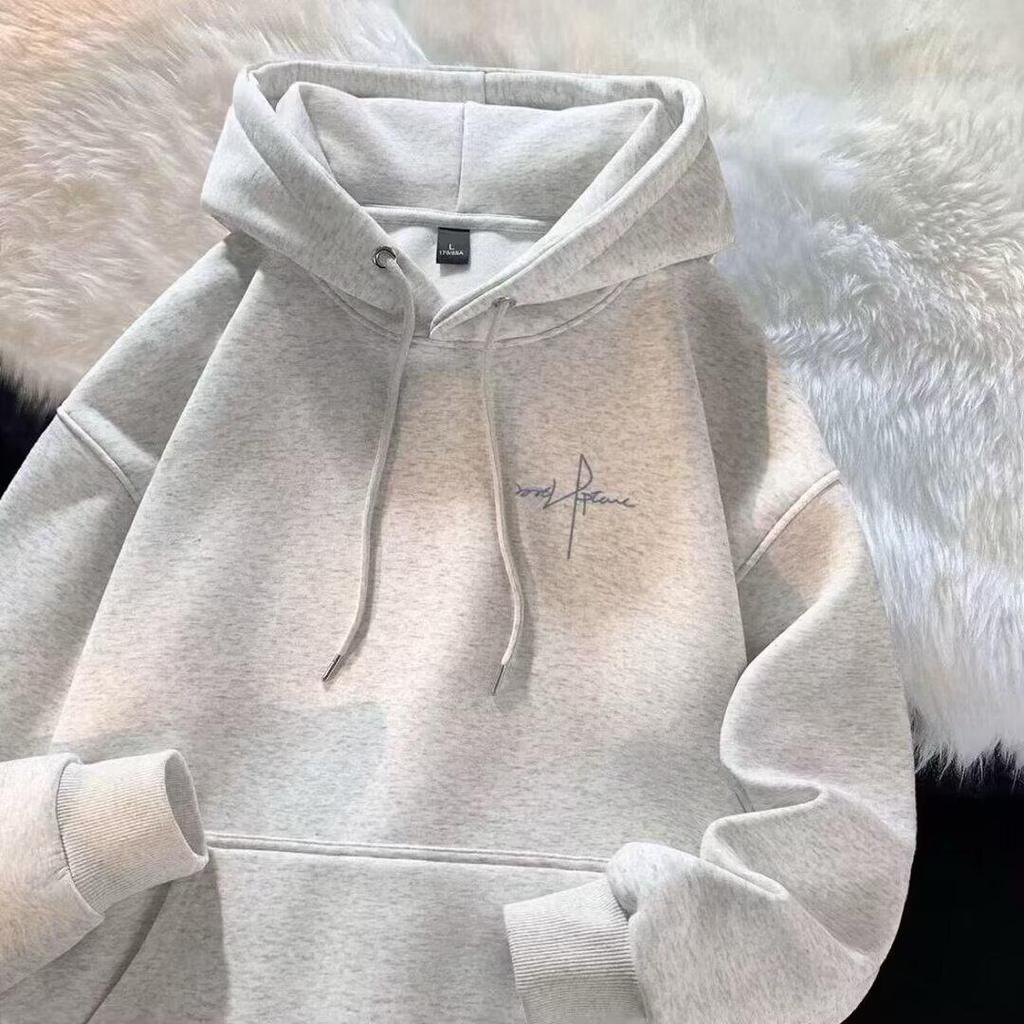 Men's Trendy Loose-Fit Hoodie: Spring & Autumn Casual Pullover Jacket