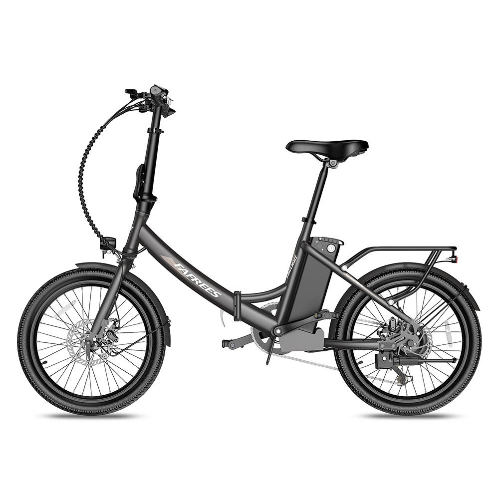 Bicicleta Elétrica Fafrees F20 Light 20" Motor de 250W Bicicleta Elétrica Dobrável Velocidade Máxima 25Km/h Display LCD 48V 16.75AH Carga Máxima 120Kg