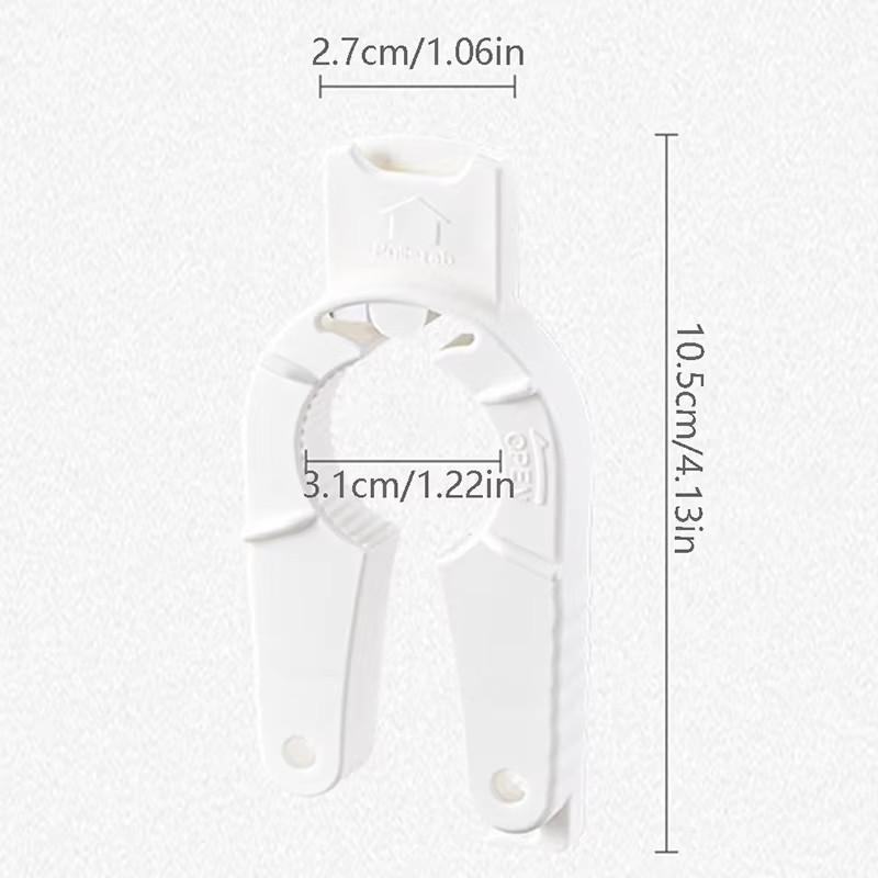1 Stück Mehrzweck-Kappenöffner Handheld Wasserflasche Drehverschlussöffner Frauen Schwache Hand Tragbarer Deckelentferner Küchenhelfer