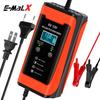 6V/12V Lead-Acid Battery Charger for Motorcycles, Cars, and Lawn Mowers
