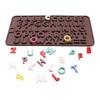 Silicone world DIY Silicone Chocolate Mold 26 Letter Number Chocolate Baking Tools Silicone Cake Mold Jelly Candy Mold 3D Mold