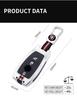 Car Key Case Cover Shell Fob for Mercedes Benz Cla250 Mercedes Benz GLS53 2019 GLS450 Maybach GLS600 2025 AMG C63S GLE 450 2020