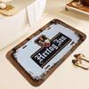 Non-slip H-Hertog Jans Doormat Outdoor Indoor Use Waterproof Entrance Mat for Home Kitchen Living Room Decor