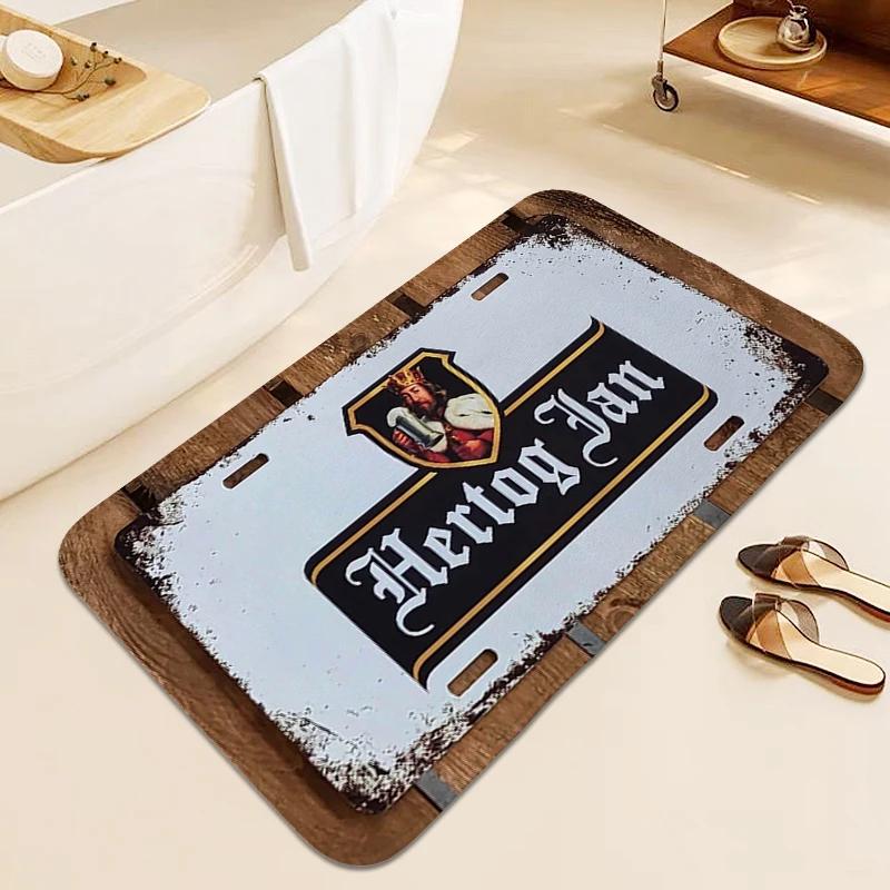 

Non-slip Foot Mat H-Hertog Jans Outdoor Entrance Doormat Veranda Floor Living Room Rug Kitchen Accessories Home Decorations 60*90cm