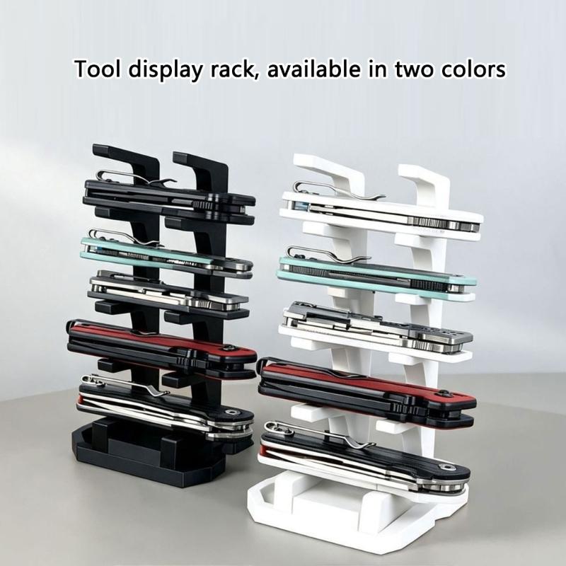Collectible Display Stand for Tabletop Shelves Detachable Plastic Holder for Desk Presentation and Home Collection Use
