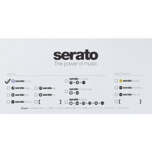 

DJ software Serato DJ