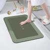 Non-Slip Diatomaceous Earth Bath Mat - Quick Dry, Dirt-Resistant, High Absorbency