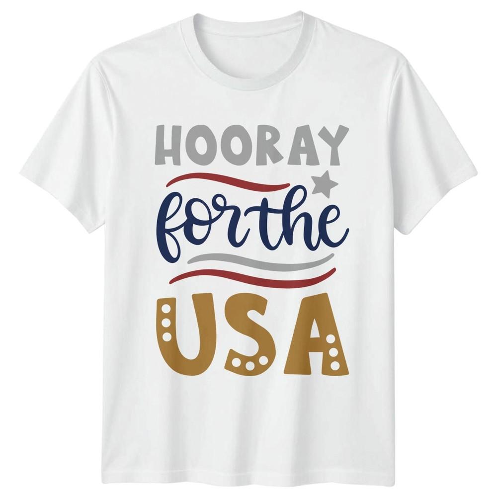 Hooray For The Usa TShirt 4th Of July Patriotic Independence Day Gift S