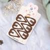 Korean Style Milk Coffee Color Hair Clip Set - Fashionable Rubber Paint Feel BB Side Clips for Girls