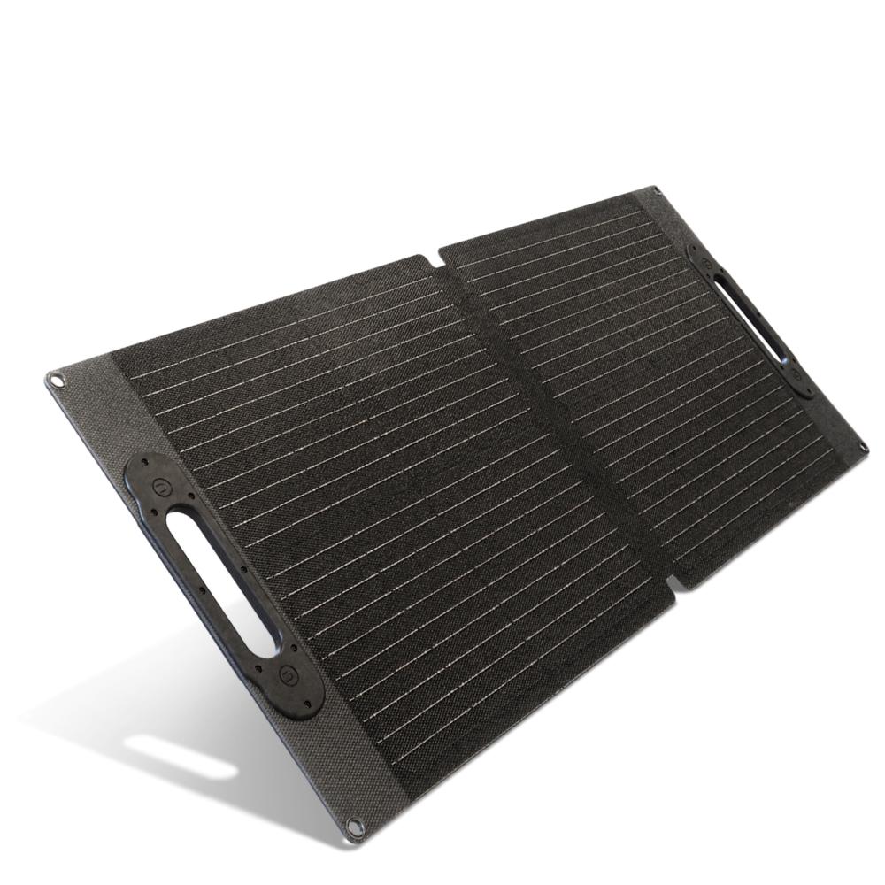 Foldable Solar Panel 60W 5V/3A USB-C Charger Quick Charge ETFE Laminate