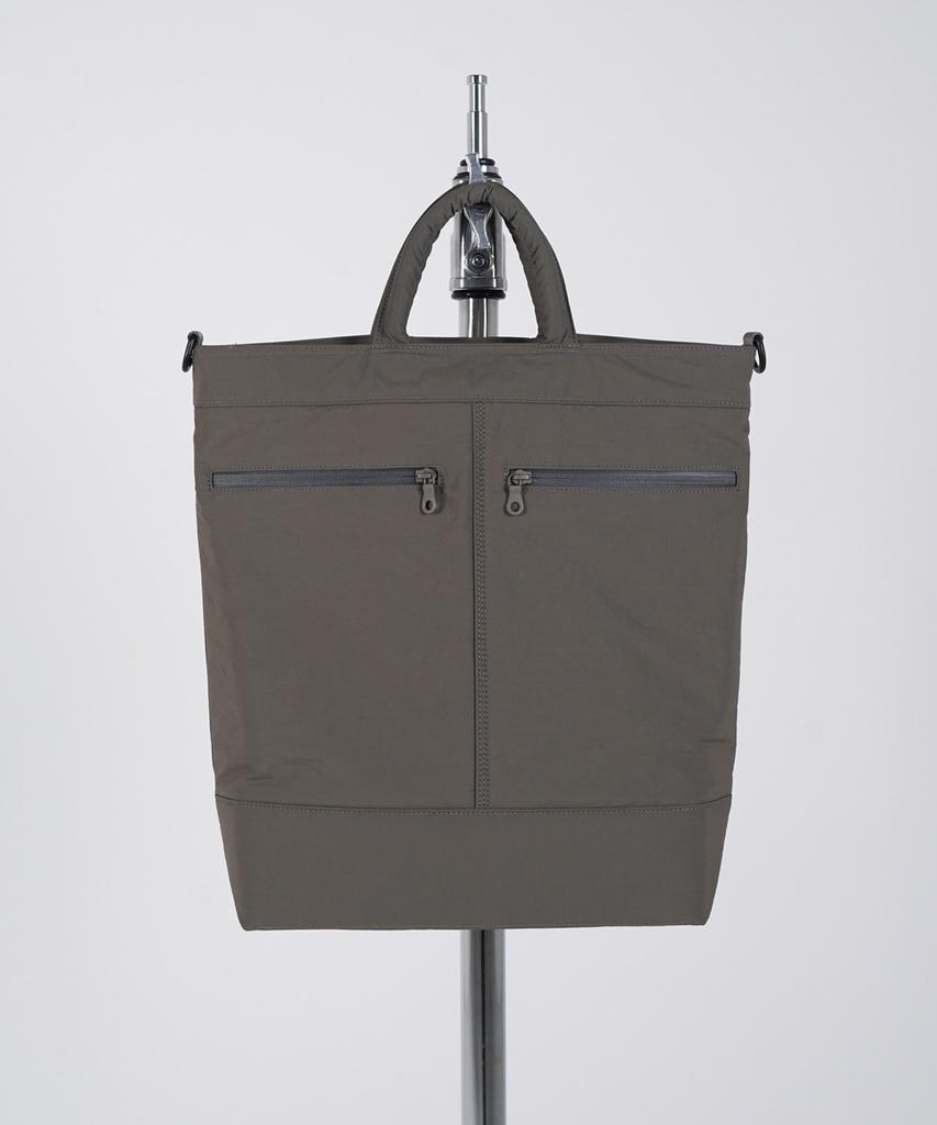 Thetung [Saeneul] Nylon Minimalist Tote Bag [Taupe]