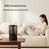 Smart Black Desktop Humidifier: Large Mist, Water Timing, Aromatherapy, Clear Tank for Home Bedroom