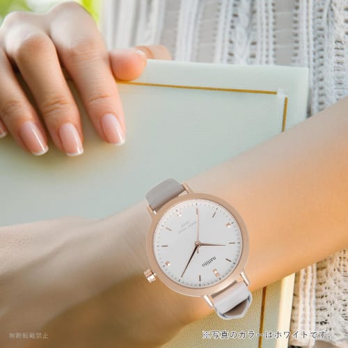 Fieldwork Women's Analog Watch, 5 ATM Water Resistant, Leather Strap, Pink, WP Amalie ST289-2