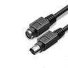 0.5m/1m/2m/5m Pure Copper Mouse Keyboard Extension Cable Head Round Male To Male To Female 6 Pin MD6 Pin Extender