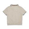 PENFIELD Resort Shell Pattern Terry Half Pullover Beige_Fr2Kt202