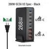240W GaN PD Multi-Port Charger for Phones and Laptops - High Power Desktop Charging Station