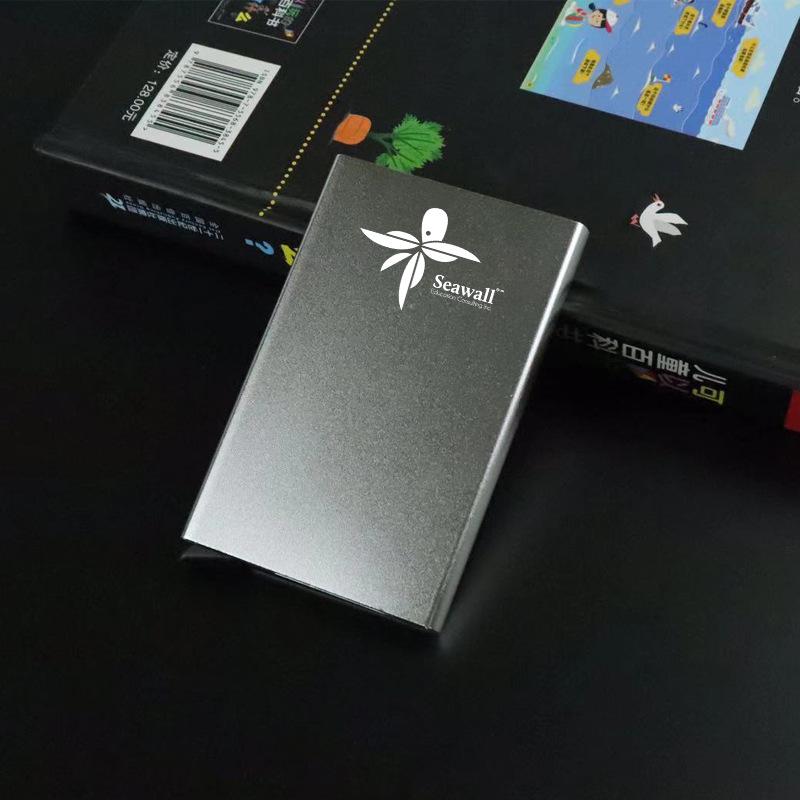 RFID-Proof Aluminum Card Holder for Credit, Business, and Membership Cards