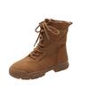 Canvas Martin Boots Women's 2025 New Summer Platform Locomotive Boots Short Boots Versatile Couple Mountaineering Single Boots Desert Boots