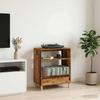 Turntable Stand Reclaimed Wood 71 X 39.5 X 83 Cm Engineered Wood