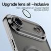 For iPhone 17 Air Magnetic Case WANLONFENG WX Series TPU Phone Cover with 2Pcs Screen Film/Lens Film