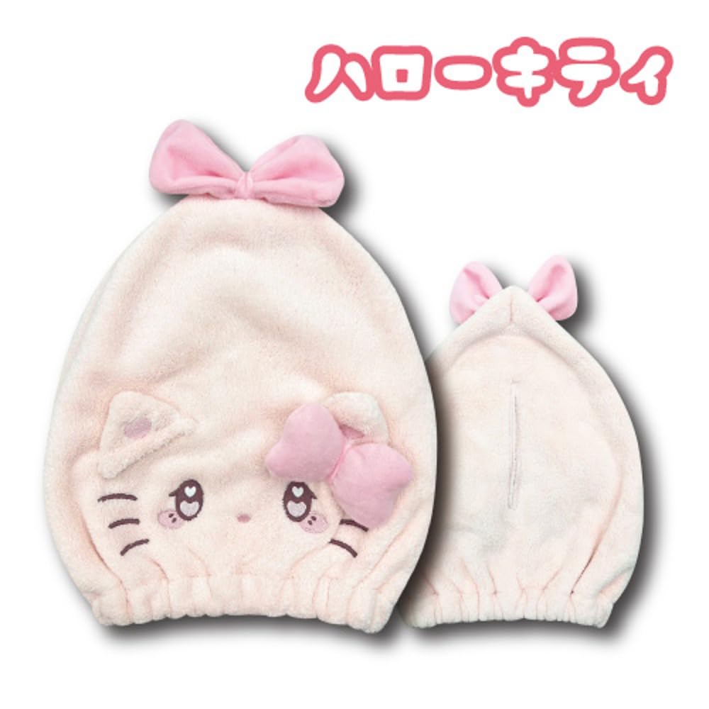 Hatayama Shoji Sanrio-figurer Trekantet hårhette Myk og fluffy Hello Kitty H30 x B20cm 34202611