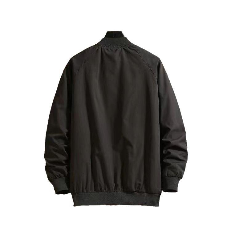 Spring and Autumn Bomber Jacket Street Short Men's and Women's Jacket Casual Retro Baseball Suit