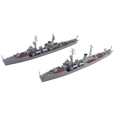 Pit Road 1/700 Skywave Series Japanese Navy Mizugumo-class Coastal Defense Vessel Mizugumo Plastic Model SPW52 Gray 29cm X 3cm X 13cm