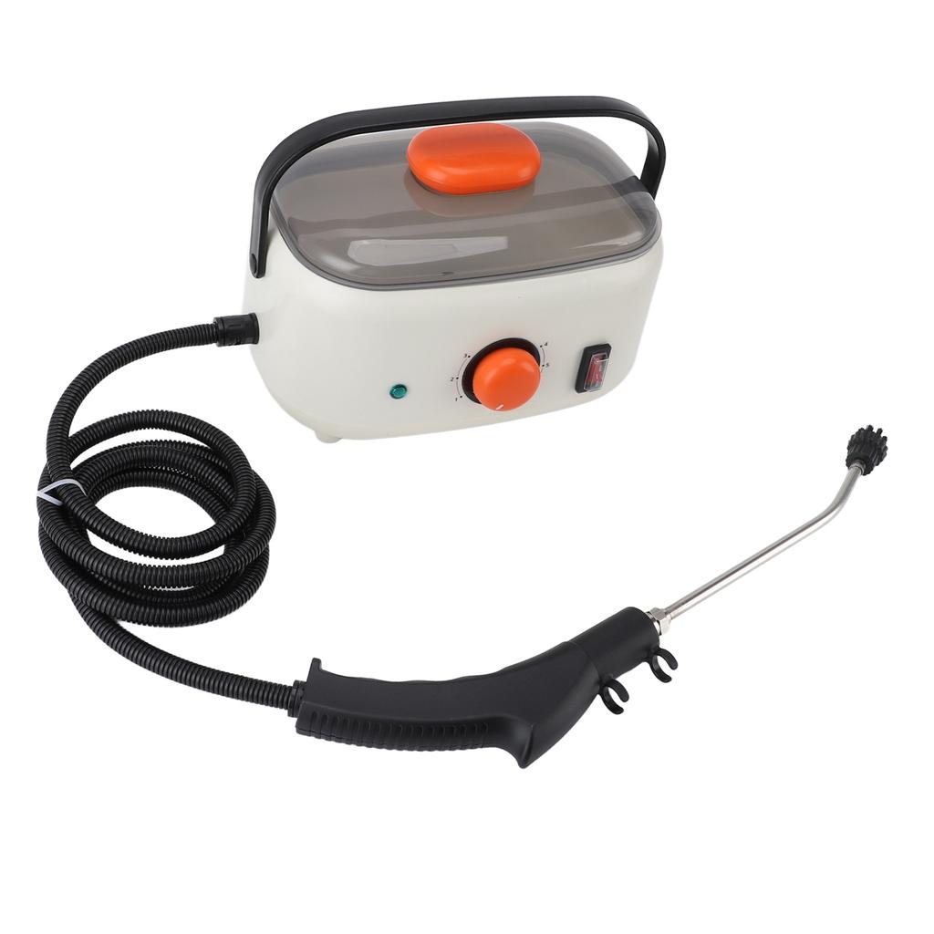 1500ml Dampfreinigungsmaschine Effizienter Hochtemperatur-Hochdruck-Dampfreiniger mit 3 Bürstenköpfen