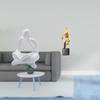 Abstrakte Denker Kunststatue Dekoration für Tischplatte Wohnzimmer Regal Büro Bücherregal Souvenir