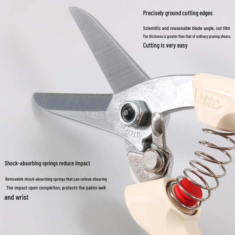 Japan 140DX Floral & Gardening Scissors: Imported Pruning Shears for Flowers, Fruits & Trees