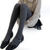 Thicken Warm Tights Women Autumn And Winter Cashmere Wool Thermal Stocking Leggings Vertical Pattern Warm Fleece Pantyhose Tight