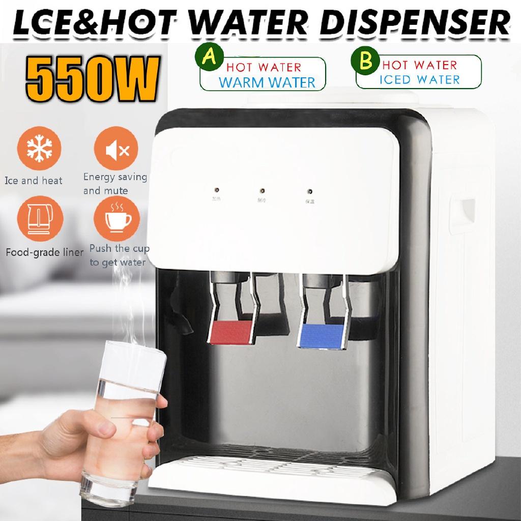 Electric Water Dispenser Desktop Drinking Fountain Cold And Hot Warm Water Cooler Heater Office Home Hostel Coffee Tea Bar 220V
