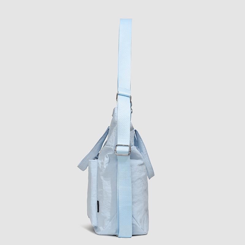Borsa a Mano da Donna Borsa Tote in Nylon Grande Capacità Borsa a Spalla da Pendolare