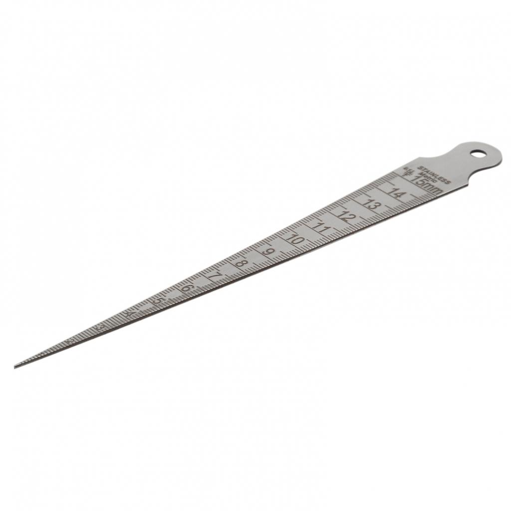 Etched Increments Feeler Gauge Gap Measure Taper Gauge Light Weight