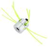 Lawn Mower Aluminum Grass Trimmer Head with Nylon Trimming Line Set Replacement Parts