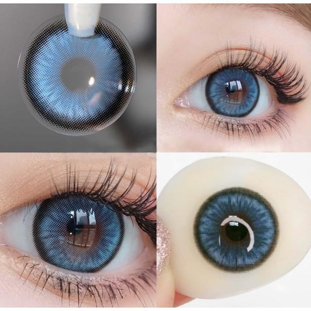 Eyeshare 1 Pair Contact Lenses with Myopia Colored Contact Lenses Prescription Natural Lenses Student Beauty Cosmetics