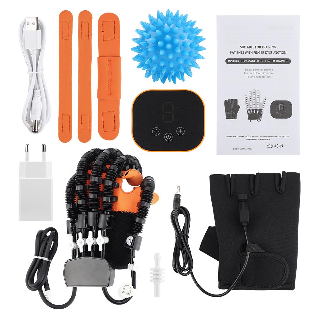Robot Gant de Rééducation de la Main Exercice des Doigts Accident Vasculaire Cérébral Attelle de Main Récupération Hémiplégie Gant Splint Entraînement à la Mobilité Miroir