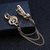 Pin Zinc Zinc Alloy Clothes Accessories Sweater Coat Collar Pin Korean Style Badge Musical Note Brooch