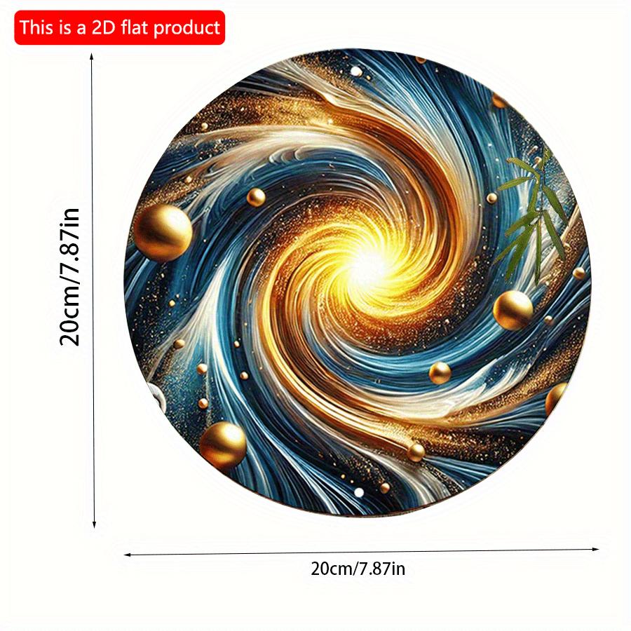

2d Плоска 20*20см Кругла Дерев яна Табличка з Зірками, Мінімалістичний Підходящий, для Дослідників Планет, Ідеально підходить для Дому, Гаража, Ресторану, саду або Кафе. 20*20cm
