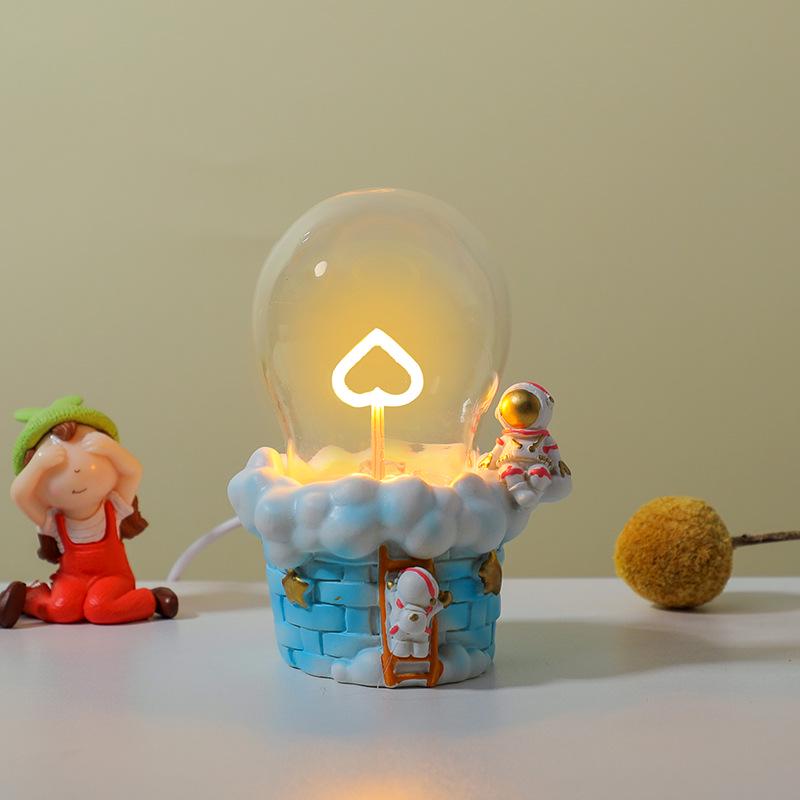 Creative Children's USB Light Bulb Night Light - Fun Bedroom Desk Ornament & Birthday Gift