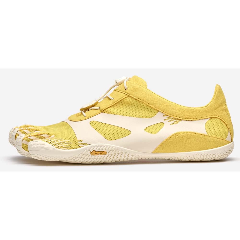 Vibram FiveFingers 25M0705 KSO EVO Japanese shoe - - YELLOW/WHITE - Men's (YELLOW/WHITE, size, adult, numerical, 25.0 cm)