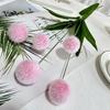 Ball Flower Wedding With Soft Flocking For Photography Studio And Home Decor Use