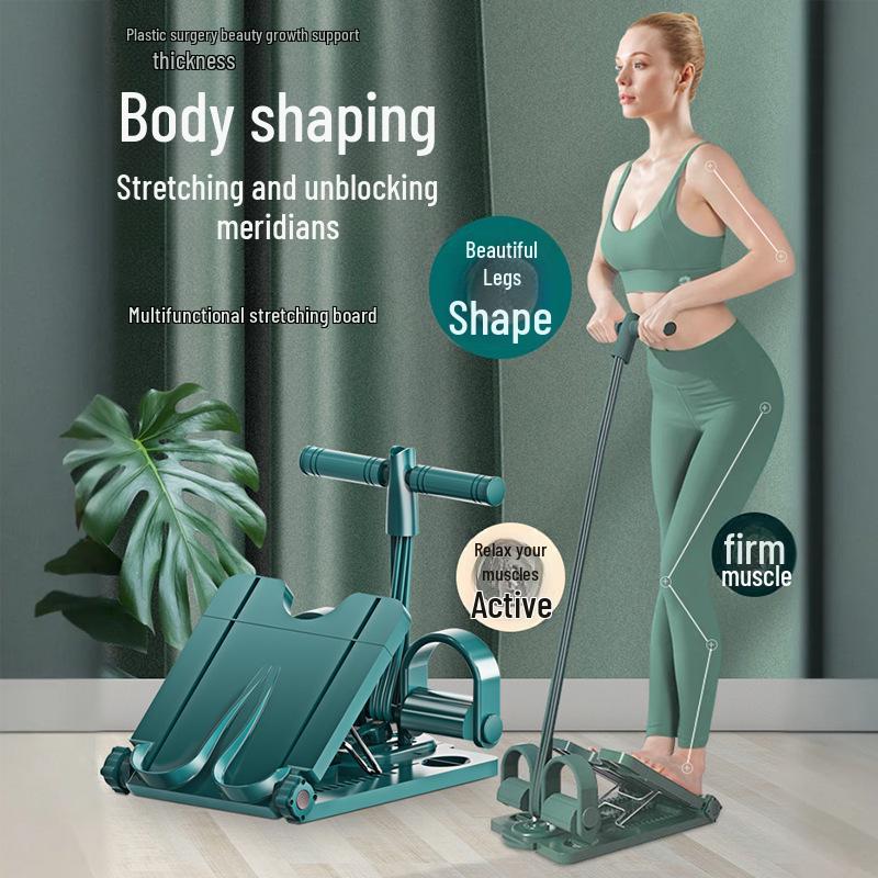 Portable Folding Calf Stretch Board & Yoga Trainer