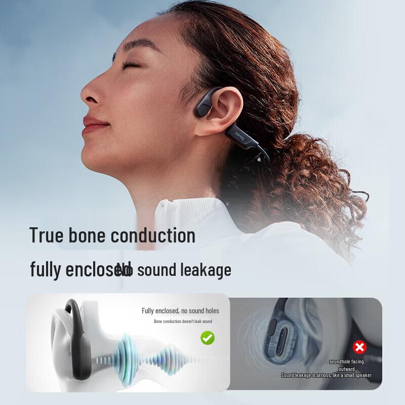 Sanag B22S True Bone Conduction Sports Headphones