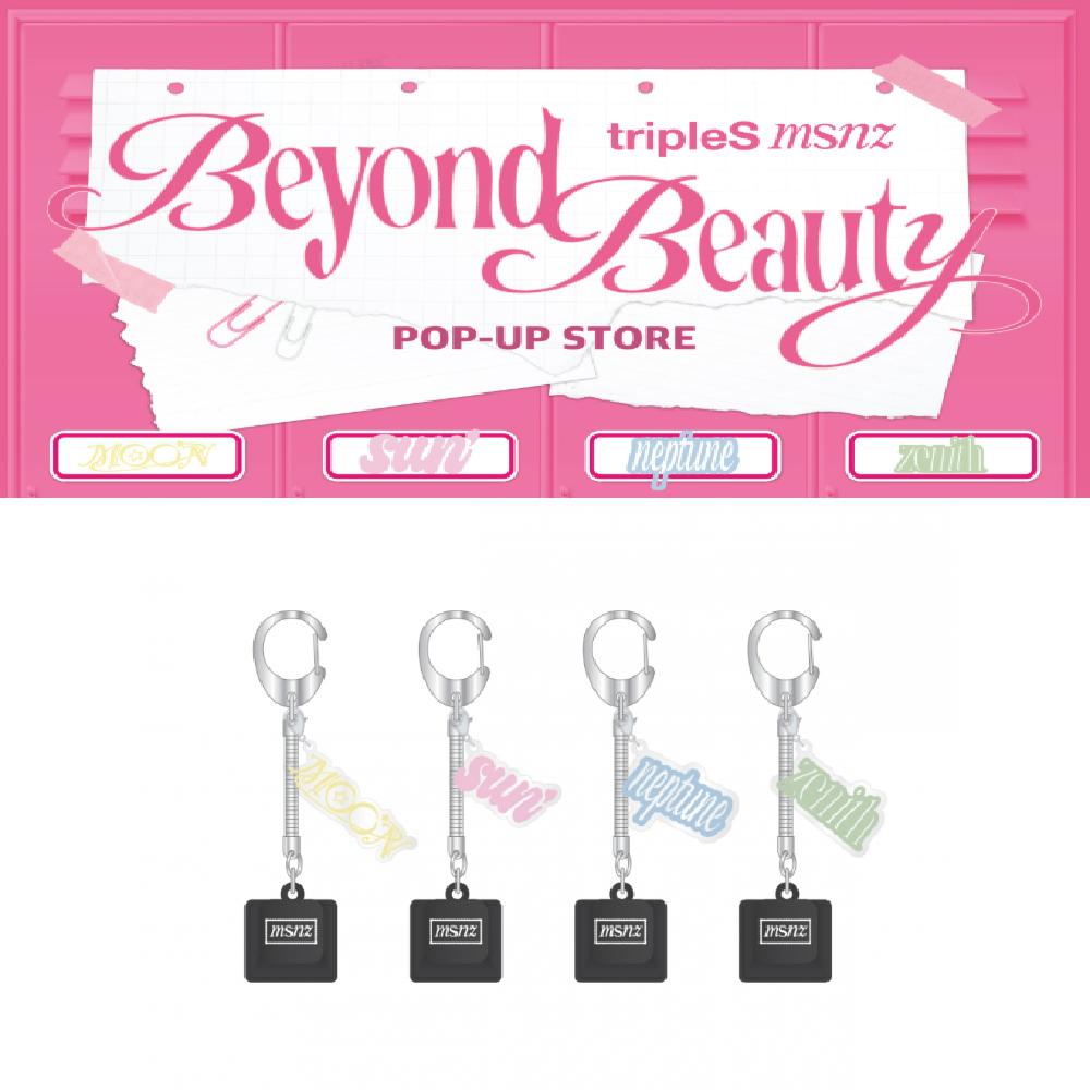 

Pre-order tripleS POP-UP Store Beyond Beauty Key Cap Key Ring Moon ver.